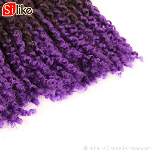 Mali Bob Afro Bohemian Twist Kinky Curly Crochet Braids Jerry Curl Weave Kinky Curly Synthetic Crochet Braids Hair Extension